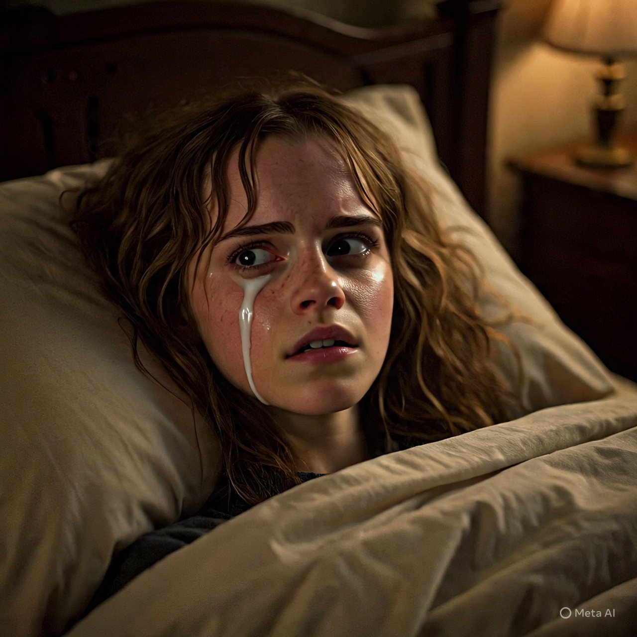 w9JFpwAv Harry had fun when Hermione was sleeping (Harry se divertiu enquanto Hermione dormia) 12.jpg